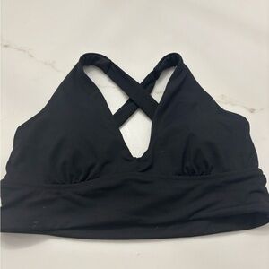 Athleta Black Bikini with Cross-Back Design